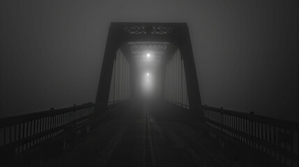 A chilling tale unfurls as shadows dance on a fog-draped bridge at midnight, beckoning the brave into the haunting unknown.