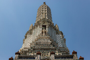 The visiting card of the capital of Thailand is the Buddhist temple Wat Arun, Temple of Dawn, which...