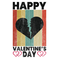 Happy valentine's day t shirt design