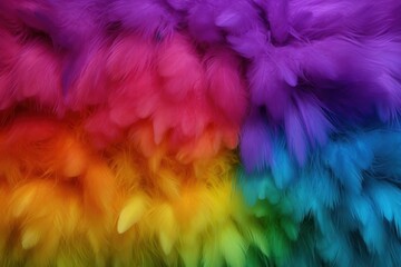Rainbow fluffy texture purple backgrounds lightweight