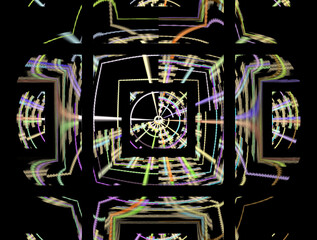 Imaginatory fractal abstract background Image