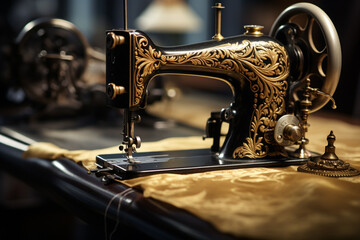 old sewing machine