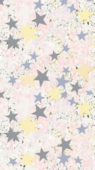 Fototapeta na wymiar Star pattern marble wallpaper backgrounds abstract confetti.