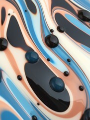 Abstract liquid background