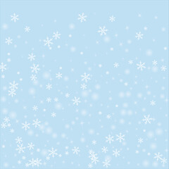 Beautiful snowfall christmas background. Subtle