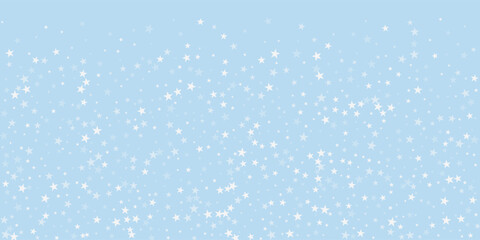 Fototapeta premium Falling snowflakes christmas background. Subtle