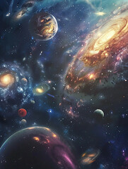 Interstellar Odyssey Exploring the Multiverse