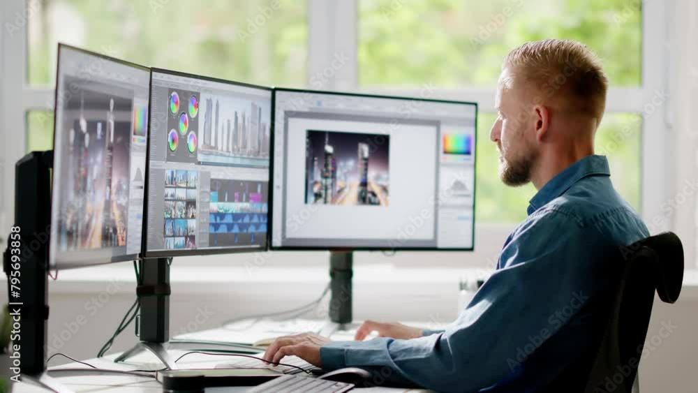 Poster Video Editor Using Software For Edit
