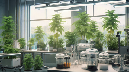 Modern Laboratory for Research and Experimentation with Cannabis