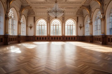 Castle ballroom floor wood flooring