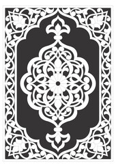 ornamental  floral arabesque