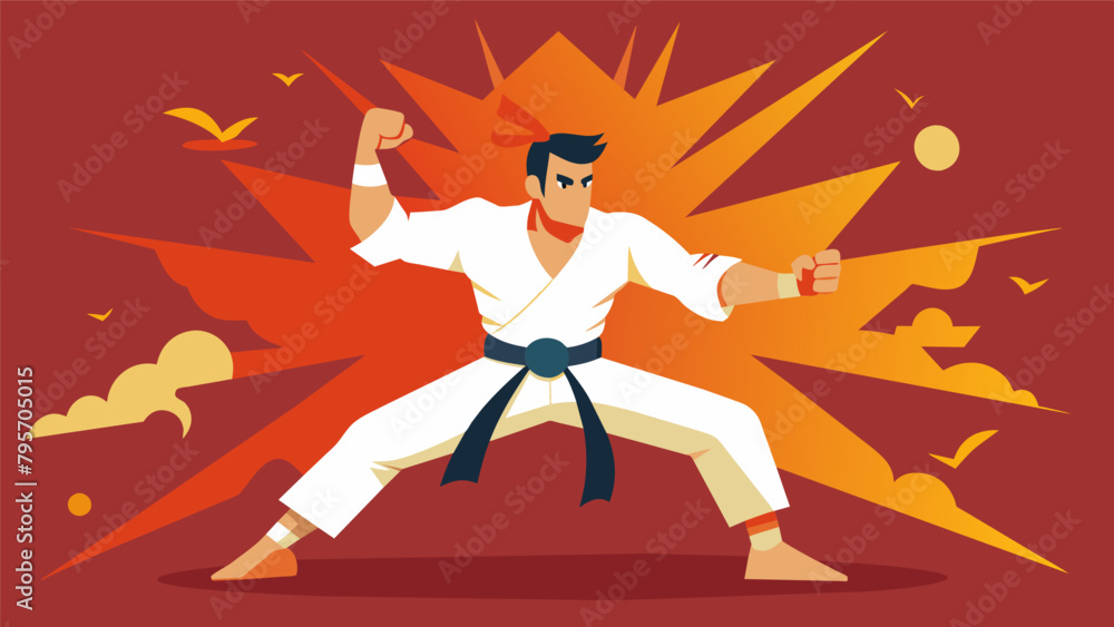 Poster the discipline and control required in martial arts translate to the mindset needed to navigate thro