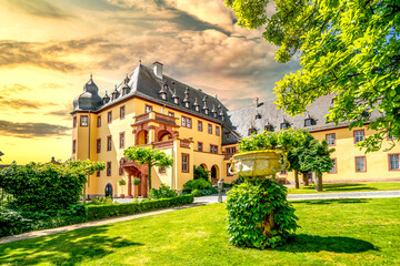 Obraz premium Schloss Vollrads, Geisenheim, germany 