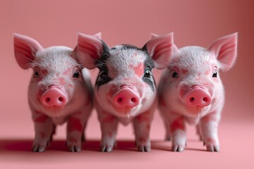 world farm animals day good for world farm animals day celebration. flat design. flyer design.