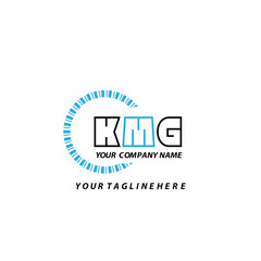 KMG letter logo creative design with vector graphic, KMG simple and modern logo. KMG luxurious alphabet design