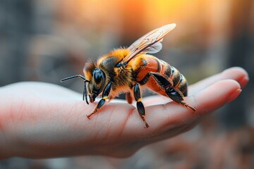 World Bee Day copy space