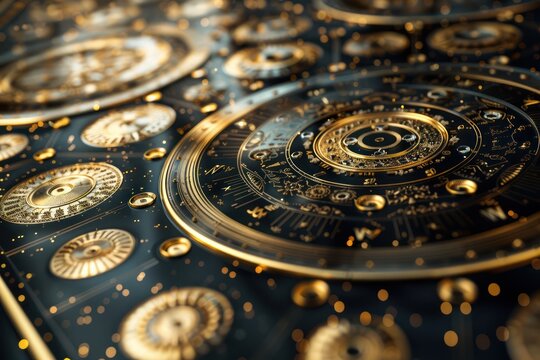 Close-up on a series of luxury-themed scratch cards, each featuring sophisticated 3D animations, designed to attract high-end Adobe Stock users