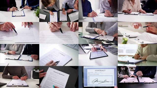 Legal Document Signature And Compliance