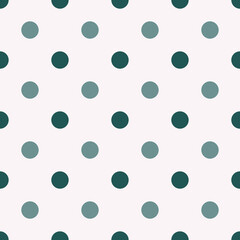 Simple, seamless blue polka dot background