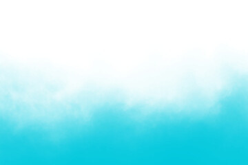 swirl Blue color cloud. Abstract Blue smoke on transparent background. 