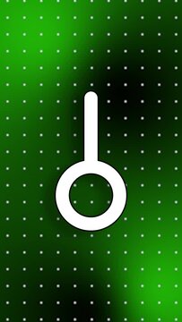 S&iacute;mbolo neutro en pantalla vertical versi&oacute;n 1