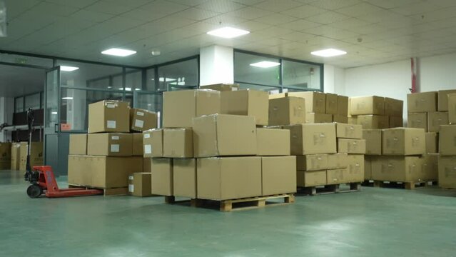 warehouse in factory
