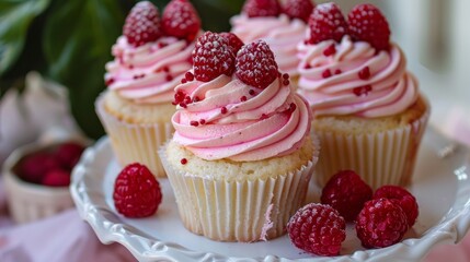 Raspberry Cupcake Celebration Day