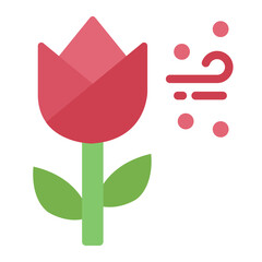 Pollen flower icon