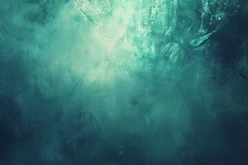 abstract dark teal gradient background grungy textured shine bright glowing light wallpaper template digital illustration