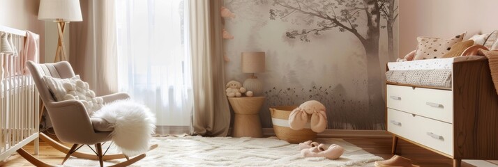 Gentle Beginnings: Peaceful Nursery Room Design