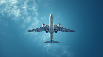 Obraz premium Airplane Inspiration: A Simple yet Elegant Design for Creative Freedom
