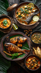 Capturing the Flavors of Rwanda: An Assortment of Traditional Dishes