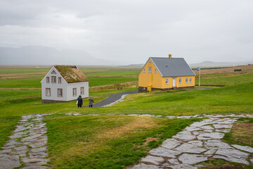 Glaumbaer in Skagafjordur in Iceland