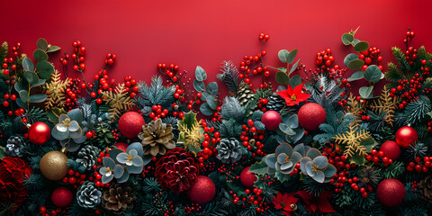 Simplistic Elegance - Minimalist Christmas Frame and Banner for Design Inspiration