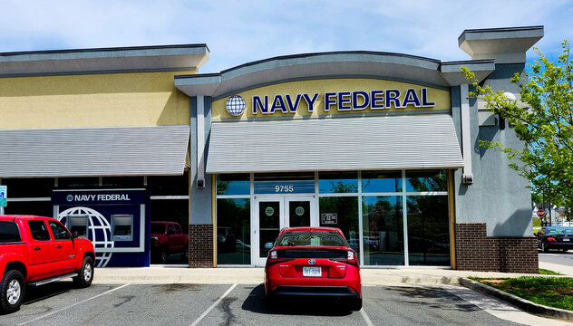 Navy Federal Credit Union Bank,  Manassas, Virginia, USA