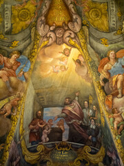 Obraz premium The resurrection of the there boys, San Nicolas de Bari Church, Valencia