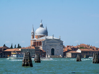 San Giorgio Maggiore Church seen from Punta della Dogana, Venice