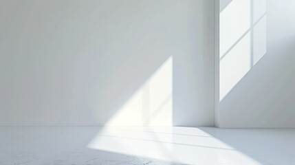 blank white studio wall  background