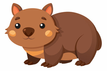 capybara cartoon vector illustration