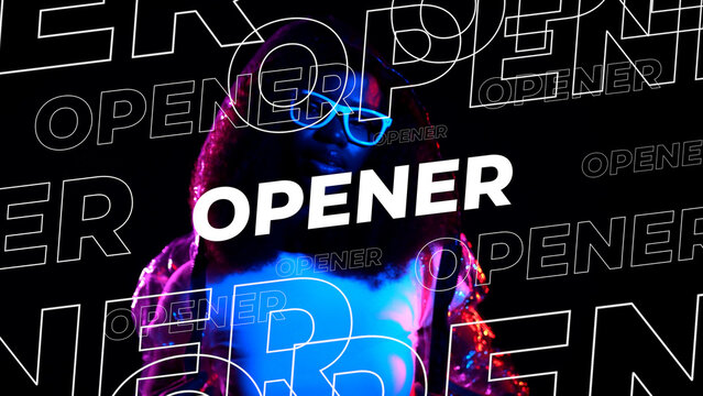 Stylish Fashion Media Opener template contains 14 placeholders and 13 editable text layers. Available in 4K resolution.
