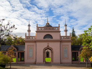 Fototapeta na wymiar Schwetzingen Palace Mosque entry