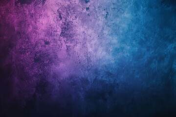 rough abstract blue and purple gradient background with grainy noise texture grungy cutout