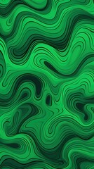 Trippy green pattern backgrounds.