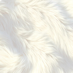 Splendid white fur texture for high-end design projects.