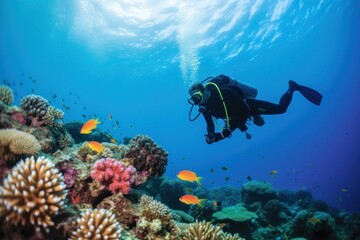 Thai underwater recreation adventure