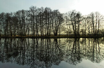 Flooded areas in Elbe-Havel-Land, Germany, reveal the aftermath of rivers bursting their banks, with waters engulfing fields and settlements.