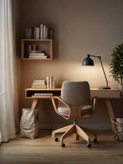 interior with desk
