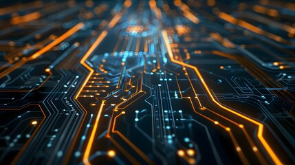 modern circuit background