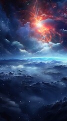 Space portal galaxy wallpaper astronomy universe outdoors.