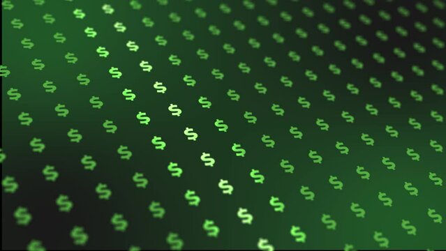 green dollar sign background